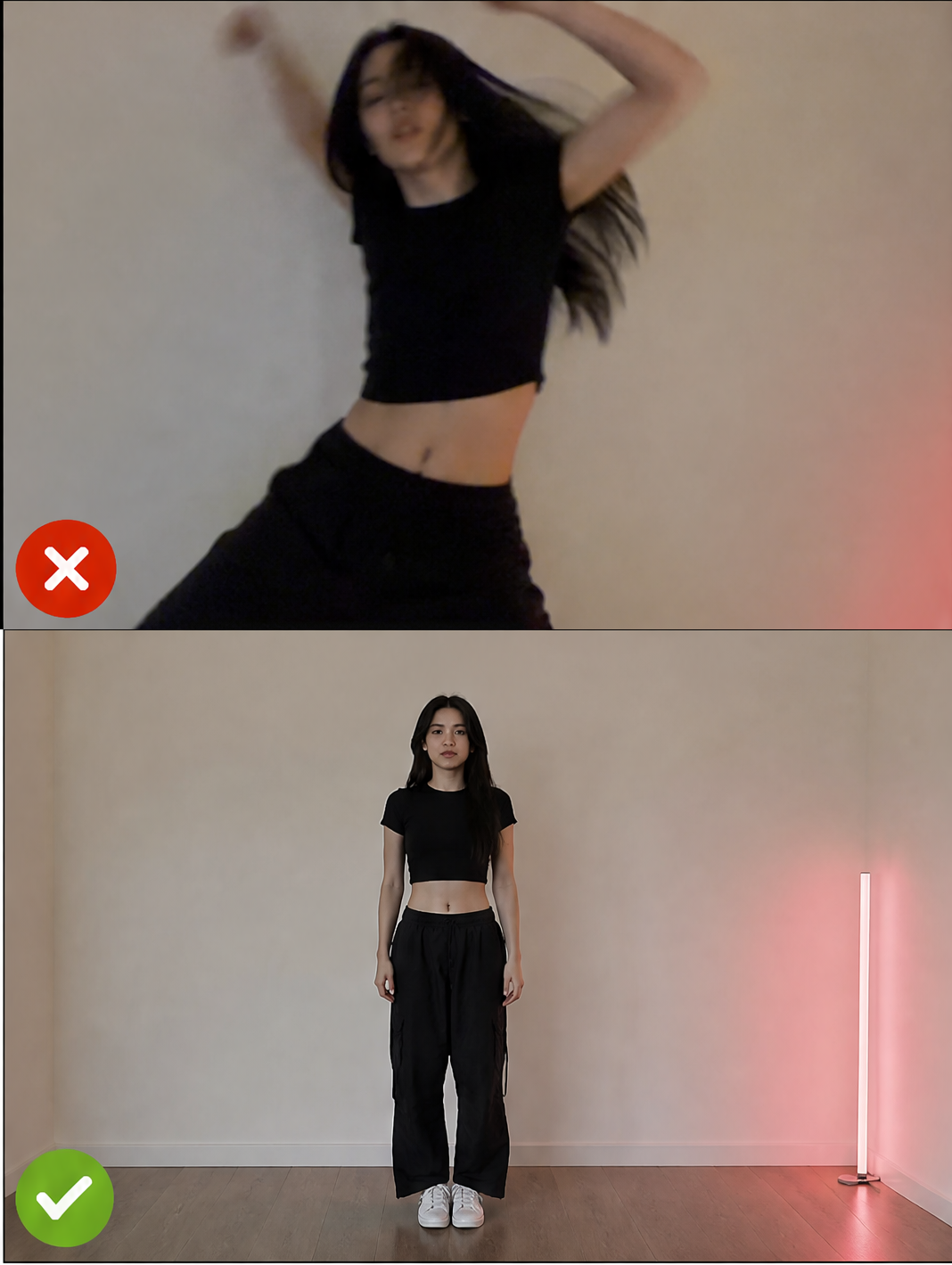 Starting mid-dance